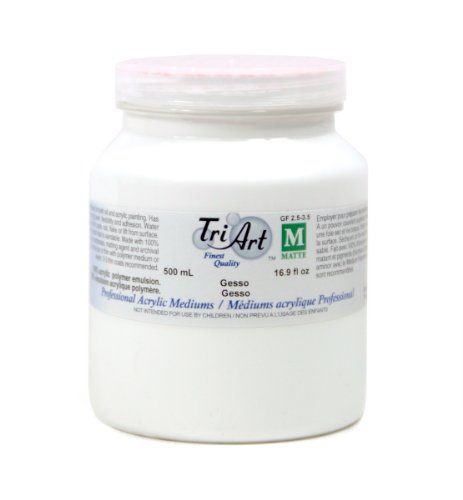 Tri-Art Artist Mediums, 500ml, Gesso
