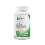 Integratore Capelli Bianchi Vitaminity Anti-Grey Supporto Colore Naturale dei Capelli Uomo Donna Con Inositolo, Colina e Vitamine del Gruppo B 120 Capsule
