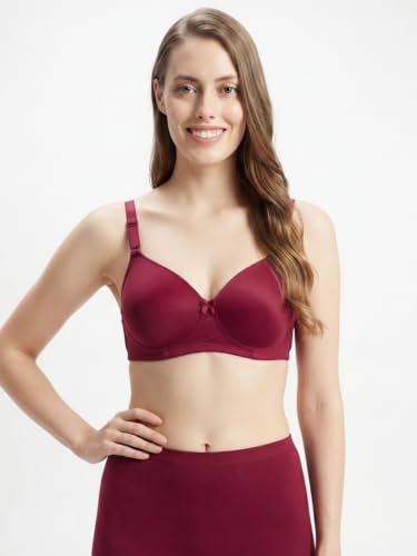 Image of GRECIILOOKS Bra for Woman Combo| Size 32-38 | Non Padded Bra for Woman | Wireless Everyday Bras for Women | Seamless Tshirt Bra's for Women Full Coverage