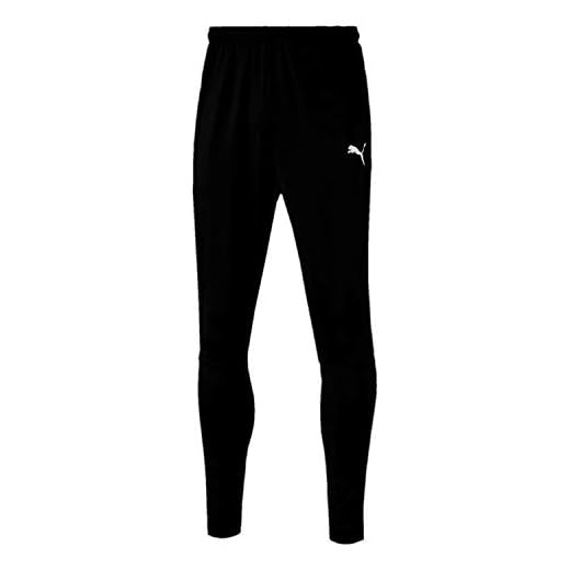 Puma Herren Liga Training Pants Pro Jogginghose, Black White, L