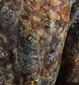 Johari West Bass Bend Tropical Hawaiian Batik Shirt - Image 7