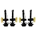 4X Automotive Left And Right Front Hood Actuator 51237418199 51237418200 Compatible With