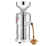 DowPie 1100W Electric Butter Churner & Sesame Grinder, Peanut Butter Grinder Machine with Thickened Base, Low Noise & Anti-Leak for Hotels, Restaurants & Home Kitchen Sauce Making