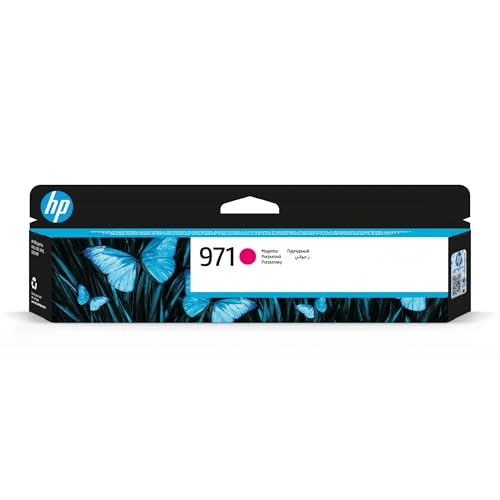 HP 971 CN623AE, Magenta, Cartucho de Tinta Original, de 2.500 páginas, compatible con impresoras de inyección de tinta HP Officejet Pro Serie X451, X551, MFP X476 y MFP X576