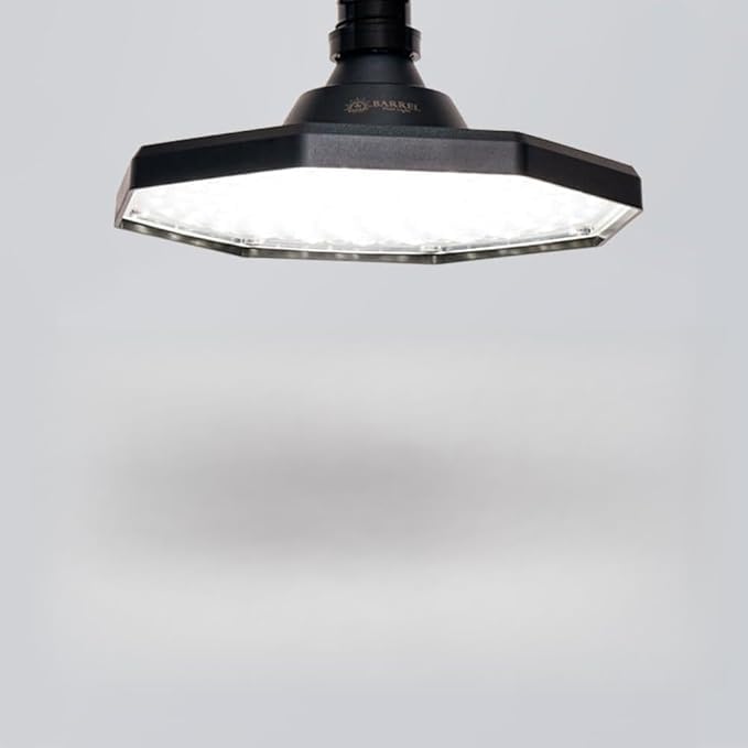 BARREL ROKI-OCTAGON-50W ロキ　パネルライト BARREL公式 植物育成 LEDパネルライト 【ROKI-Octagon-50W-BK/WH