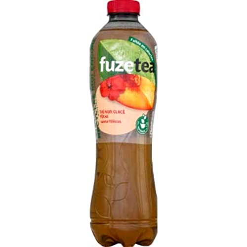 Fuze tea Thé noir glacé à la pêche et hibiscus - La bouteille de 1,25L Cover
