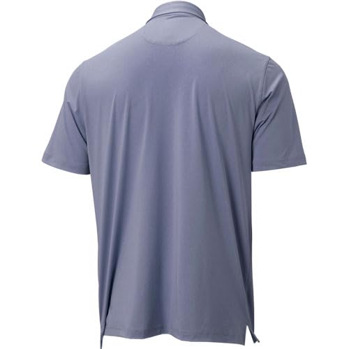 Polo de golf stretch Greg Norman ML75 extensible bleu S