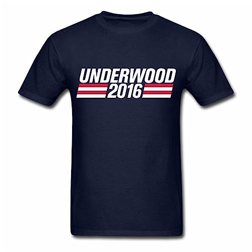 KVXSQLH House of Cards TV Show Frank Underwood 2016 T-Tshirts Camisetas y Tops NWT &(X-Large)