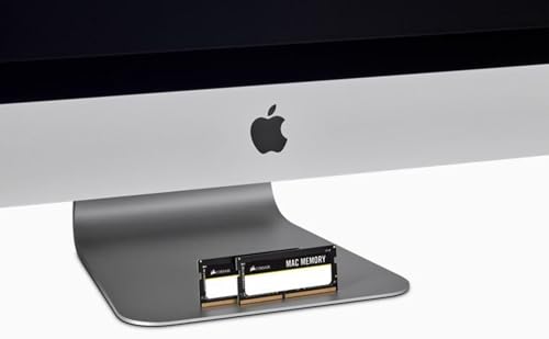Memoria RAM SODIMM 32GB DDR4 2666MHz CL18 per Mac, Certificata da Apple, Colore Nero - RAM - Immagine 3