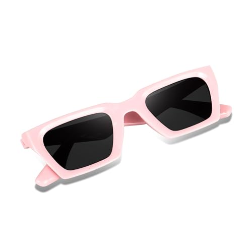 Image of ARICKS Vintage Square Cat Eye Sunglasses Women Retro Trendy Sunglasses