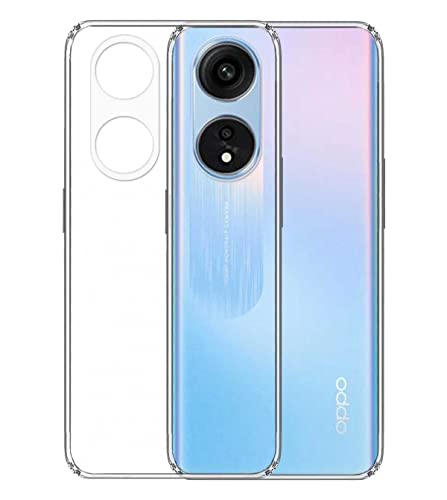 Image of Transparent Soft Silicone TPU Flexible Back Cover Compatible with Oppo A1 Pro
