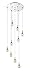 Z-Lite 905-9 9 Light Pendant, Chrome