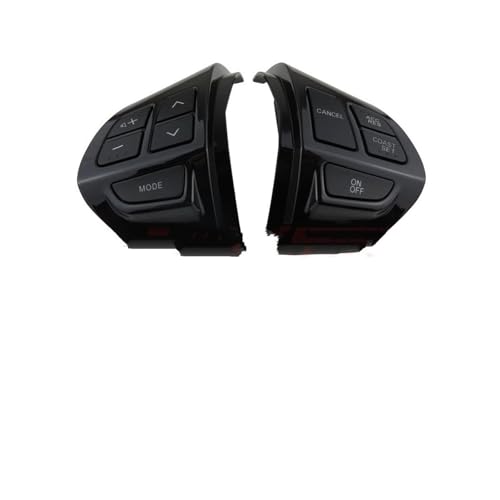 Régulateur de vitesse Mitsubishi Lancer et Outlander, boutons de volant noir laqué