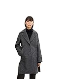 TOM TAILOR Damen Basic Mantel 1032458, 30281 - Evident Anthracite Melange, XXL