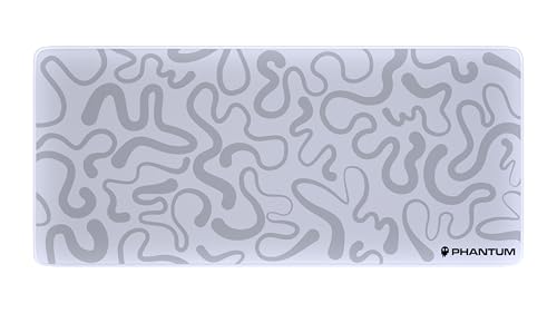 Tapis de souris gaming XXL Phantum Flux idéal pour espace de travail