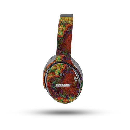 Image of MightySkins Skin Compatible with Bose QuietComfort 35 II Headphones - Rust | Protective, Durable, and Unique Vinyl Decal wrap Cover | Easy to Apply, Remove, and Change Styles