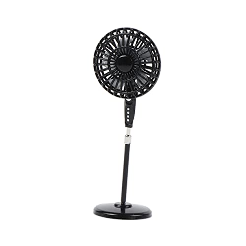Vaguelly Ventilador simulado Adorno Ventilador Piso Juguetes educativos para niños veladores Dormitorio Escritorio Ornamento admirador Molde Abanico Molde Ventilador Piso