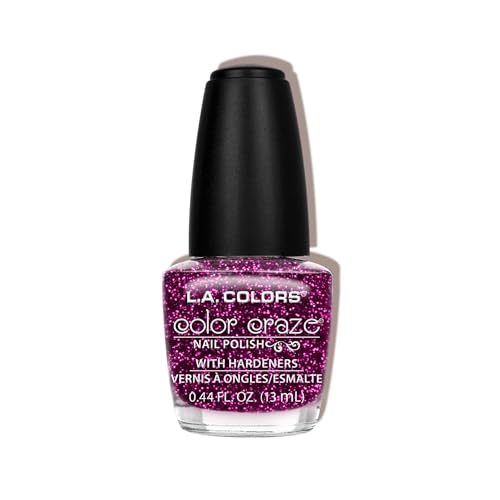 L.A. COLORS Craze Nail Polish Bundle - Treasure Island 0.44 Fluid Ounce & Cocktail 0.44 fl. oz. image 4