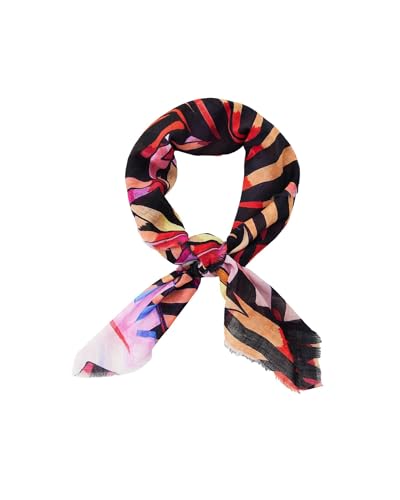 Desigual Womens Accessories Fabric Squared Foulard
