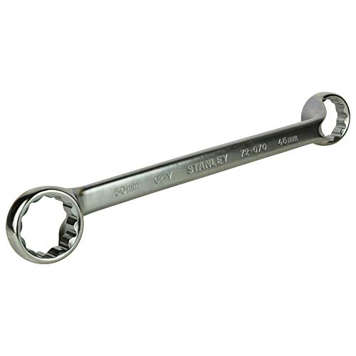 Image of STANLEY 72-070 Deep Offset Ring Spanner-Matte Finish- 46x50mm