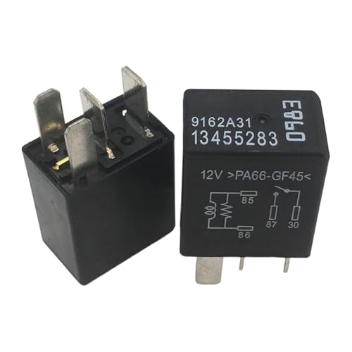 Relais normalement ouvert 12V 4 pieds GM 13455283 pour circuit automobile