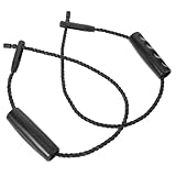 JUMPLAWN Asa de Cubo de Cuerda de Algodón y Plástico, 1 Par, Repuesto para Manija de Cubo de Madera, Agarre Compacto Resistente para Uso Doméstico E Industrial