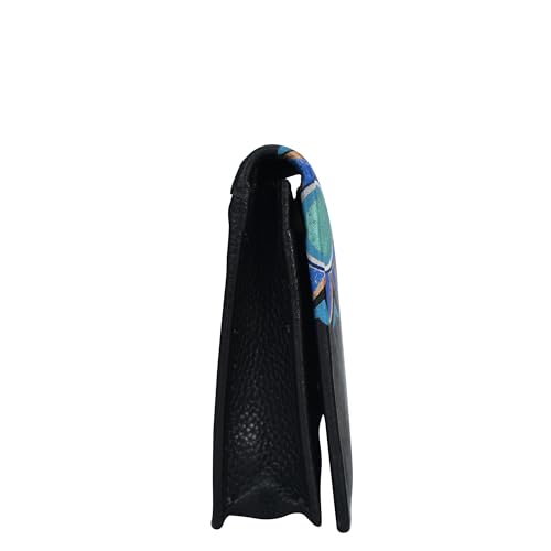 Anna by Anuschka Women's Hand-Painted Leather RFID Two Fold Clutch Wallet4