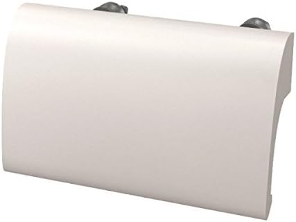 ToniTec Oskar Balcony Door Handle Aluminium Pull Handle with Screws White