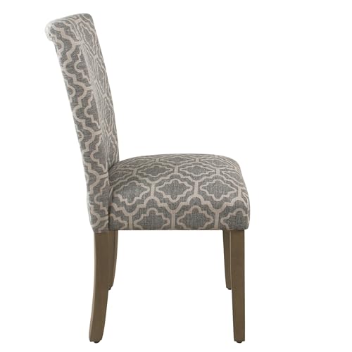 Image of HomePop Parsons Dining Chair, Grey (Set of 2)