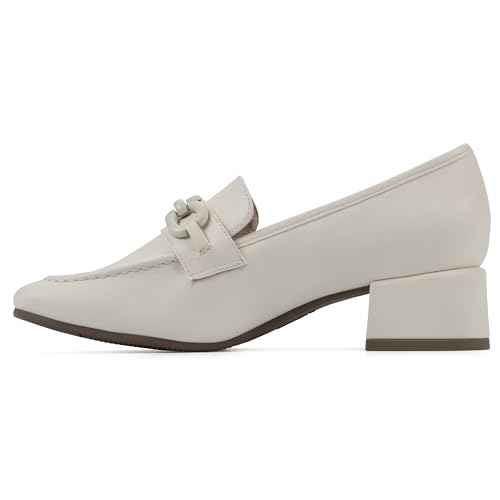 Image of CLIFFS BY WHITE MOUNTAIN Women's Quinbee Low Block Heel Loafer