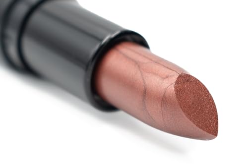 Pure Ziva CCMI-252324 Copper Penny Gold Flecked Rust Red Lipstick Color Shimmering Paraben Free cover