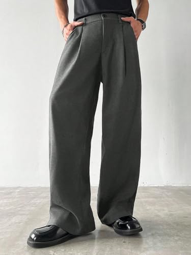 Image of Trillion Mens Formal Pant| Stylish High-Waist Straight Pant for Men