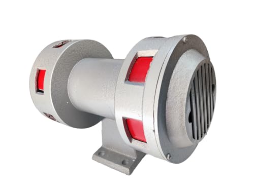 Image of MME Industrial Motorized Electronic Siren | Heavy Duty Alarm Siren for Factory, School, Warehouse, Emergency Warning System | High Sound Output | Metal Body 2KM