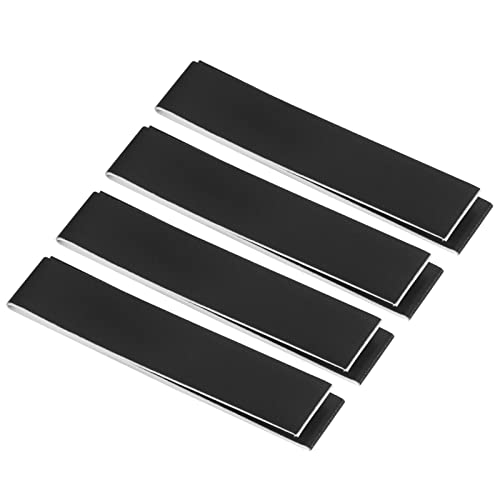 PATIKIL 25 x 1.7 cm ���P�b�g�K�[�h�e�[�v ���P�b�g�t���[���X�e�b�J�[ ���P�b�g�O���b�v�X�e�b�J�[ 4�� PU ���� �ϖ��Ր� �u���b�N