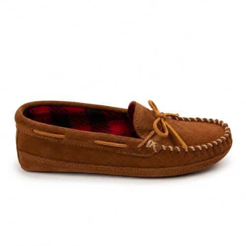 Image of Minnetonka Men's Double Bottom Fleece Slipper