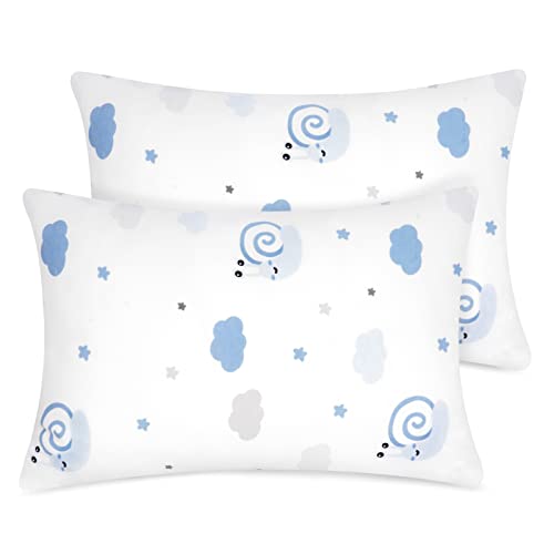 Fittia Baby Kopfkissenbezug 40x60 Schnecke 2er-Pack