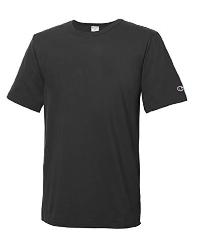 Champion LIFE Men's Graphic Tee, black/left sleeve c logo, MEDIUM