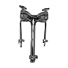 rockible Tom Arm Mount Support Drum Hardware Double Tom Clamp Tom Drum Holder Mount for Tom Drum #5