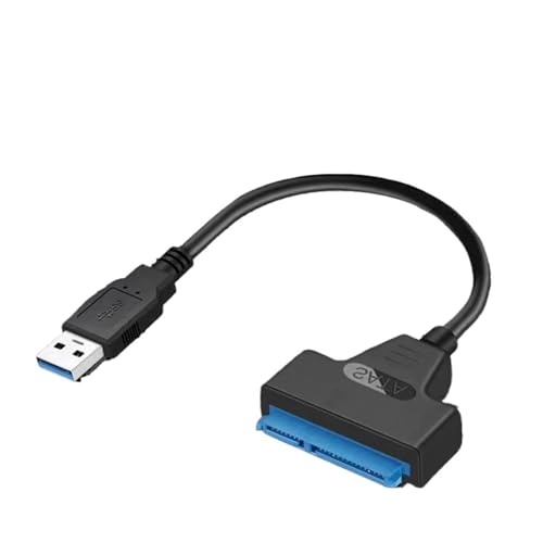 Cable convertidor SATA a USB 3.0 para disco duro SSD de 2.5 pulgadas miniatura 3