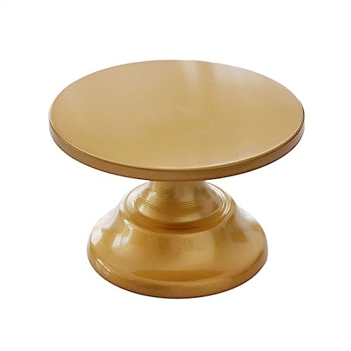 CFY652 Soporte Tarta Bandeja de exhibición de Pan Dim Sum, Estante Minimalista y Moderno de Patas Altas for exhibición de postres, 20cm/25cm/30cm Cake Stand(Gold,20cm)