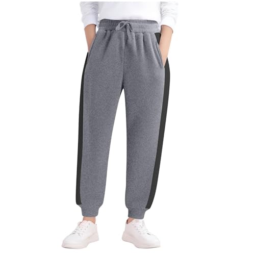 Sweatpants for Boys Kids Joggers Pants Casual Athletic Pants with Pockets Elastic Winter Trousers Workout Joggers