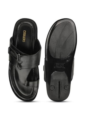 Image of Liberty Coolers ORTIZ-30 Casual Slippers for Men With PU Upper - Comfortable & Lightweight |& Trendy Design | Stylish Footwear, Cushioned Footbed