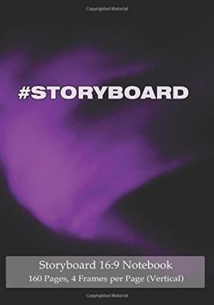 Carnet de storyboard 16:9 pour esquisser et imaginer vos films au café