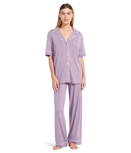 Image of Eberjey Gisele Short Sleeve Pant PJ Set