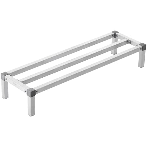 VEVOR Aluminum Dunnage Rack, 48” x 14” Commercial Food Floor