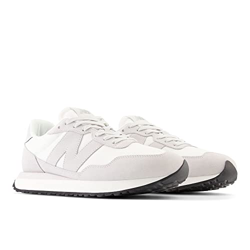 New Balance New Balance Men's 237 V1 Sneaker, White/Grey Matter, 4