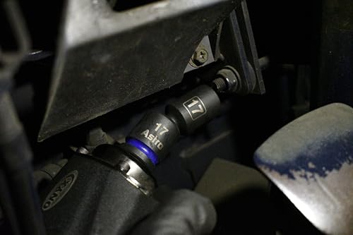 Image of Astro Tools 78244M 11pc 1 /2 inch Drive Mid-Length Pinless Universal Impact Sockets - Metric