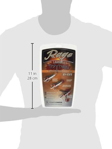 Hypodermic Trypan Crossbow Arrow Archery Titanium 100 Grain Broadhead - 3 Pack #TOP6