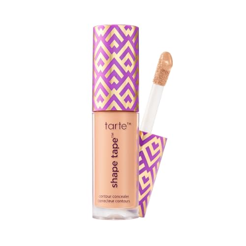 Image of tarte shape tape concealer - Full-Coverage Creaseless Soft Matte Finish, Brightening Under-Eye & Face Makeup, 16hr Longwear, Vegan & Cruelty-Free