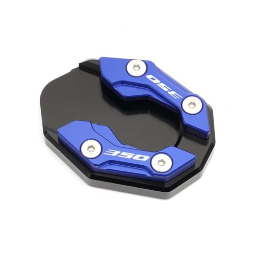 Plaque pad béquille Forza 350 : extension béquille moto en aluminium CNC anodisé
